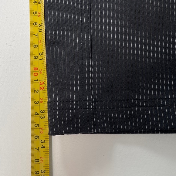 Lululemon Pinstripe Classic Fit Trousers Wet Dry Warm Men's Pants 36 - Picture 15 of 16